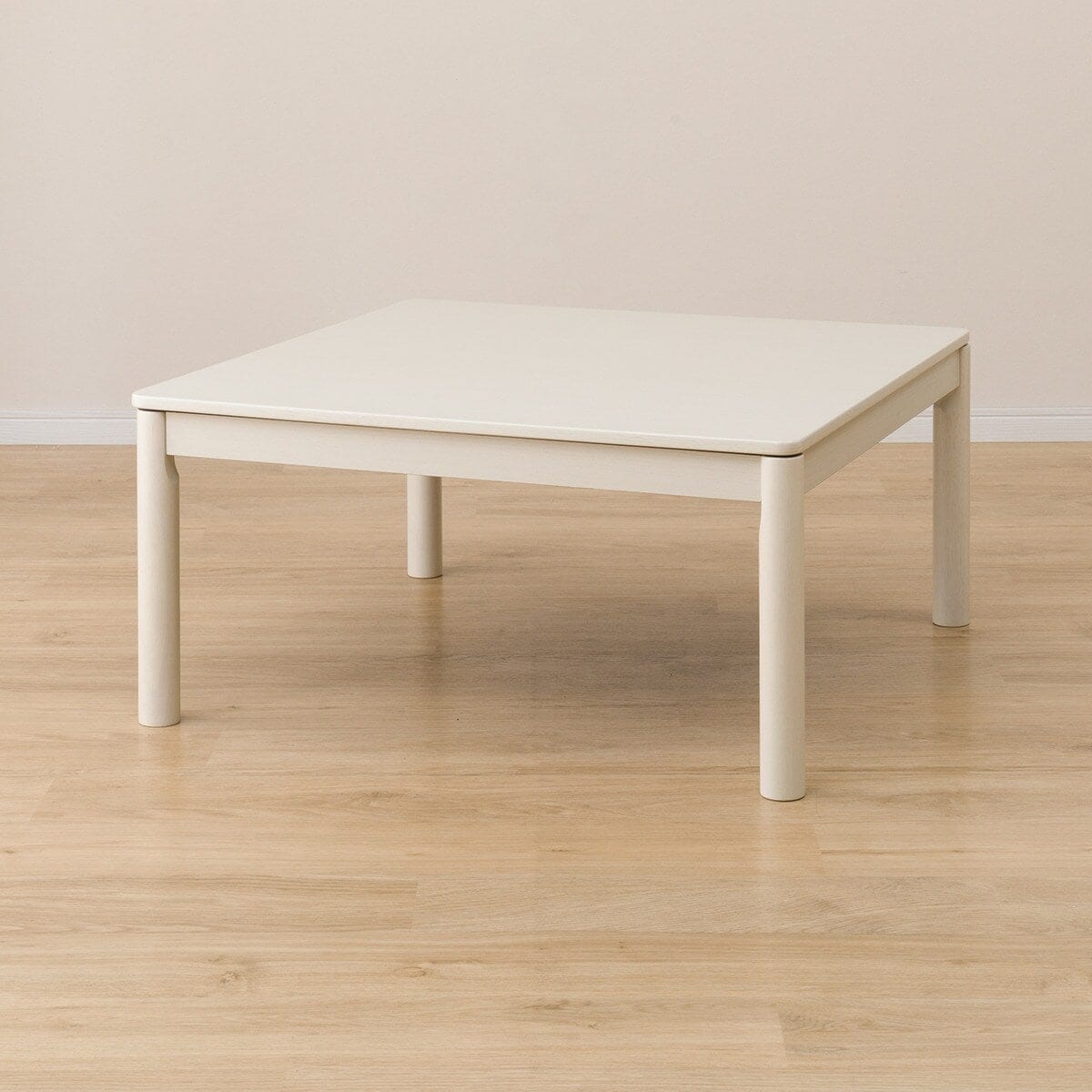 ニトリ こたつ 正方形 ホワイト - テーブル