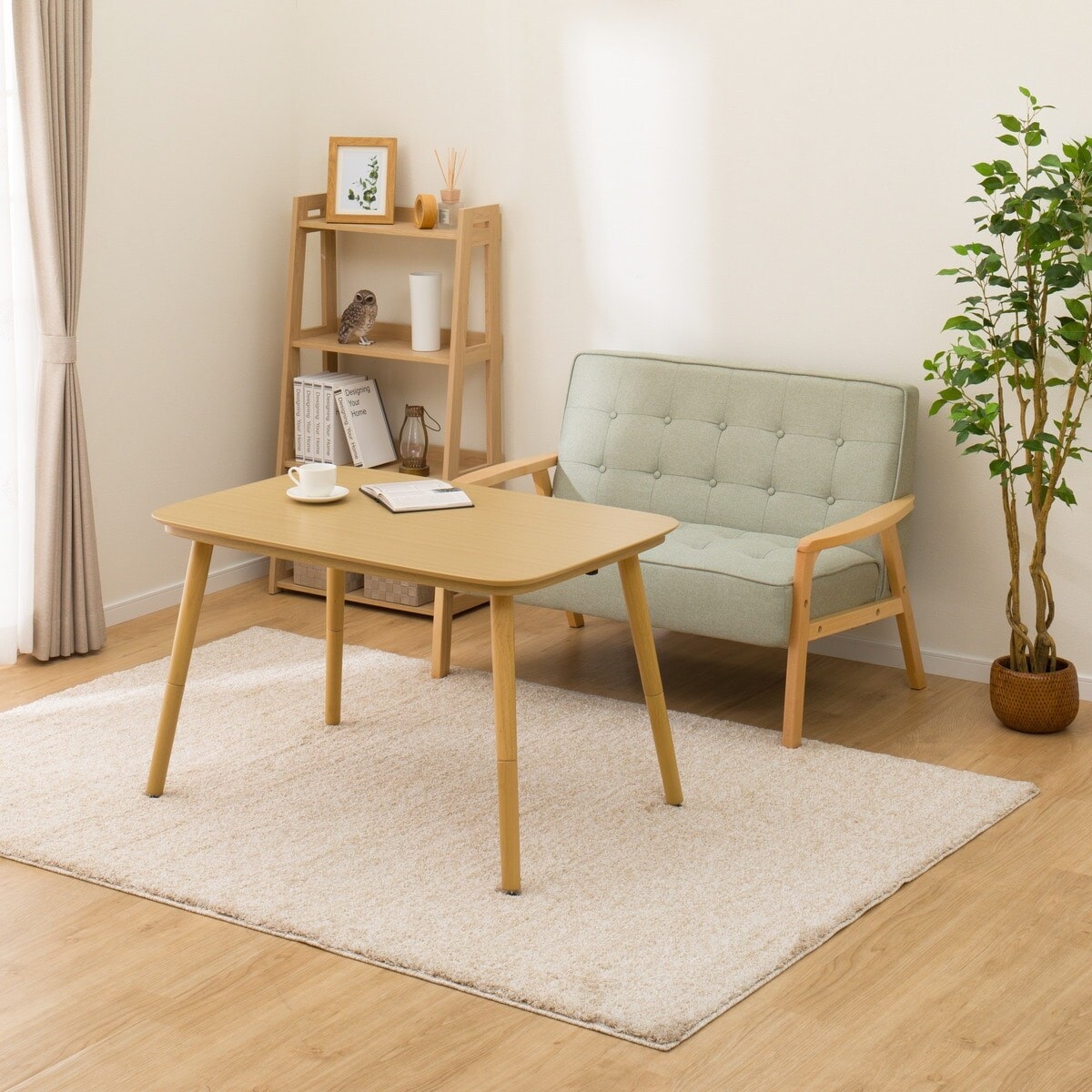 3ヵ月使用ニトリ こたつセット - 新潟県の家具