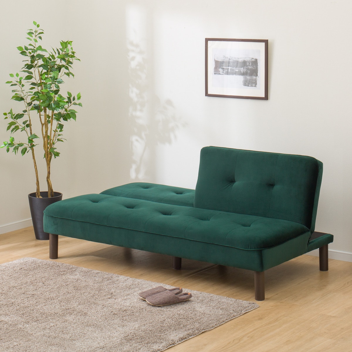 ソファベッド(XL02 GR）通販 | ニトリネット【公式】 家具・インテリア通販