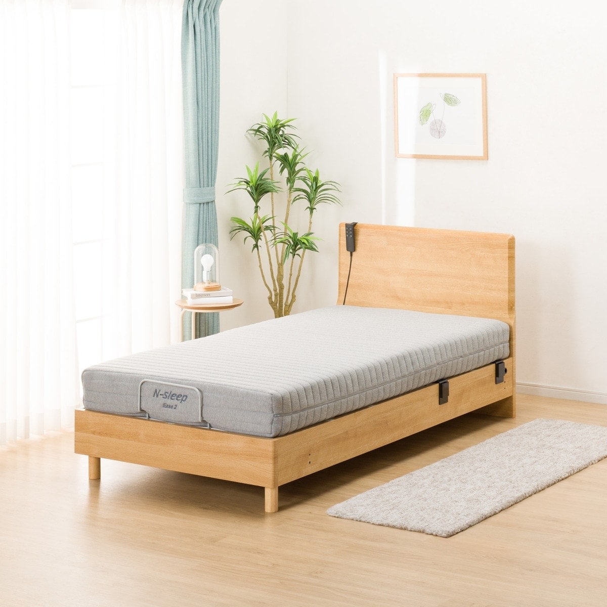 ニトリ ベッドセット フレーム マットレス シングルサイズ 寝具 A0024 