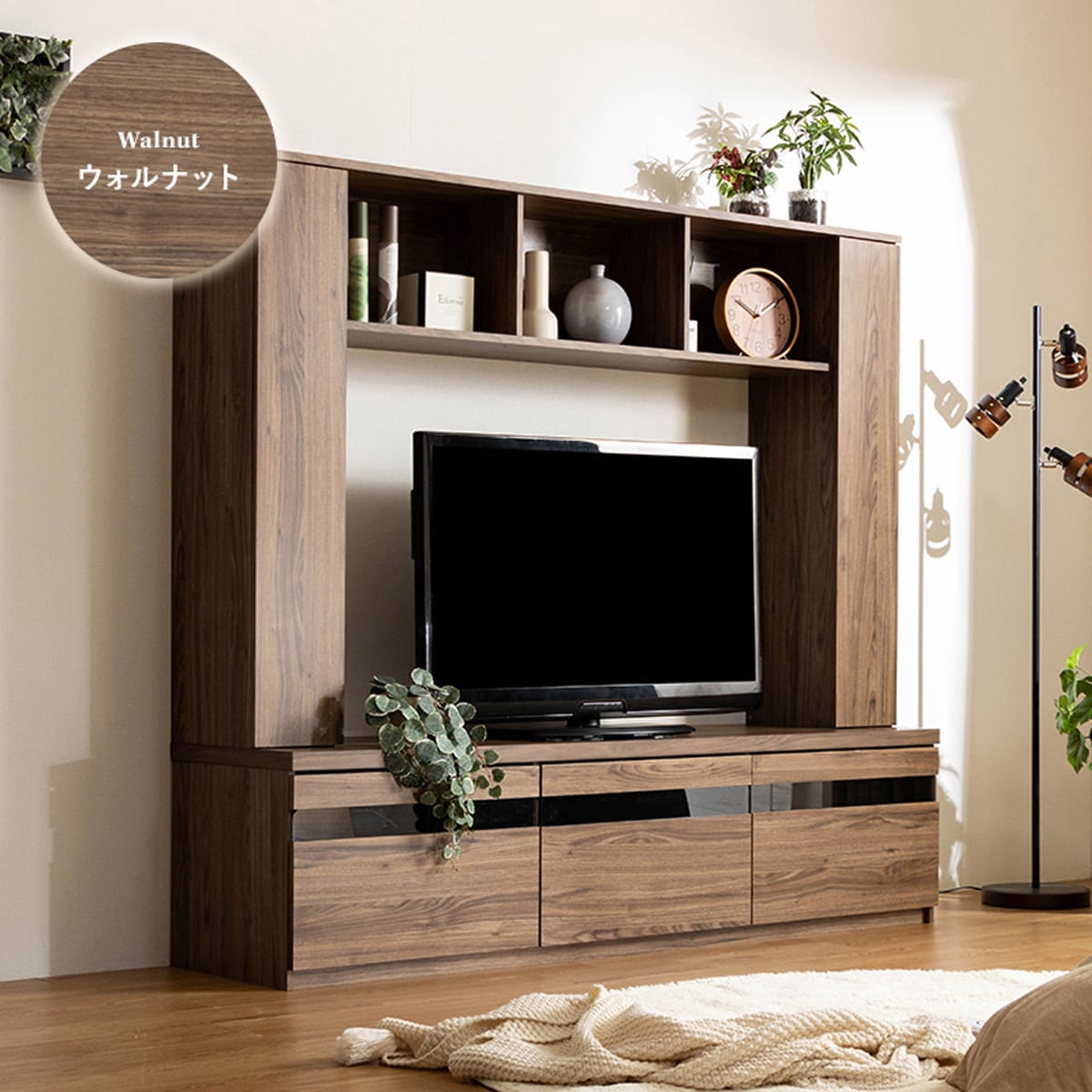 壁面収納テレビボード 幅180cm(SMB)通販 | ニトリネット【公式】 家具 