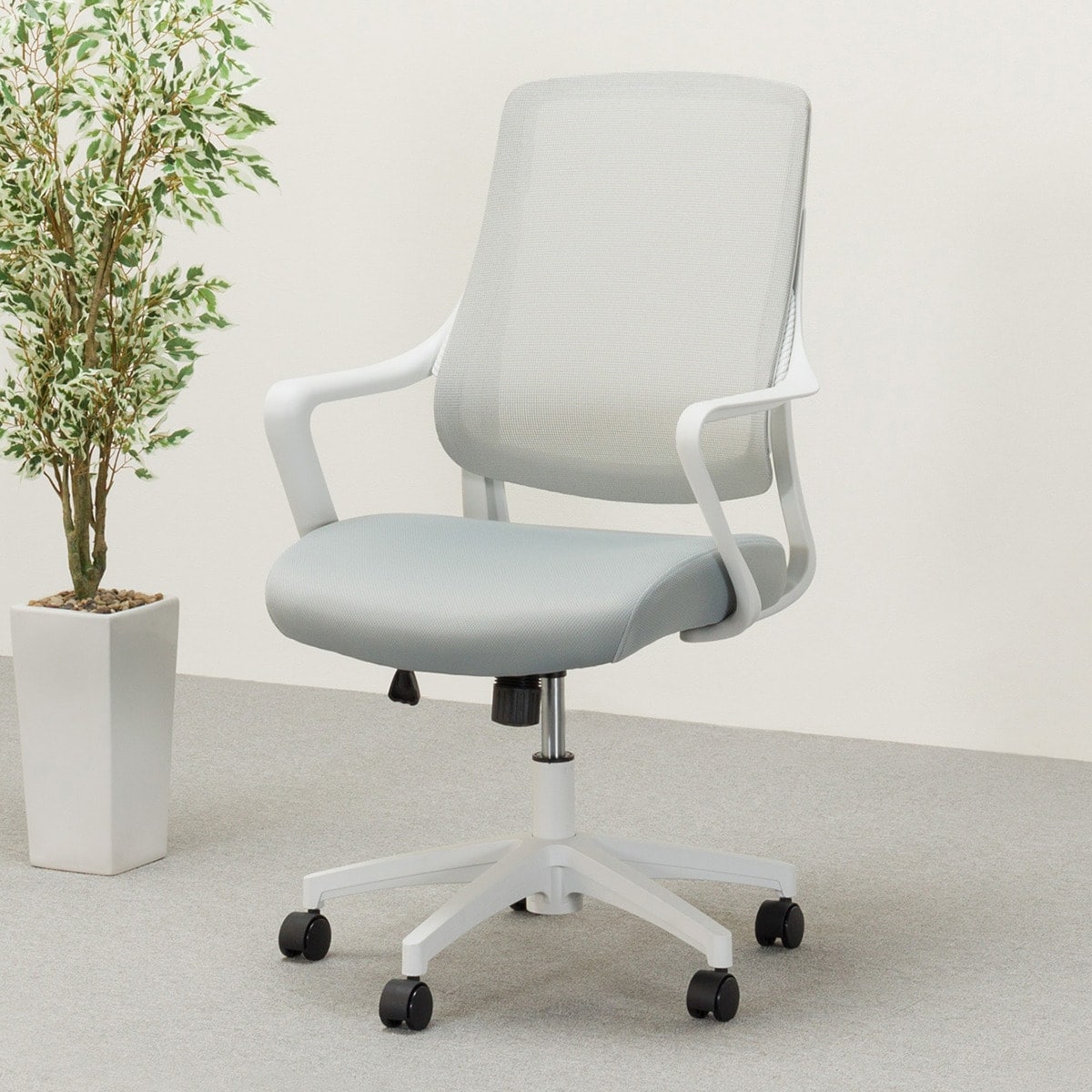 ニトリ ジオーネ オフィスチェア デスクチェア ワークチェア - 椅子/チェア