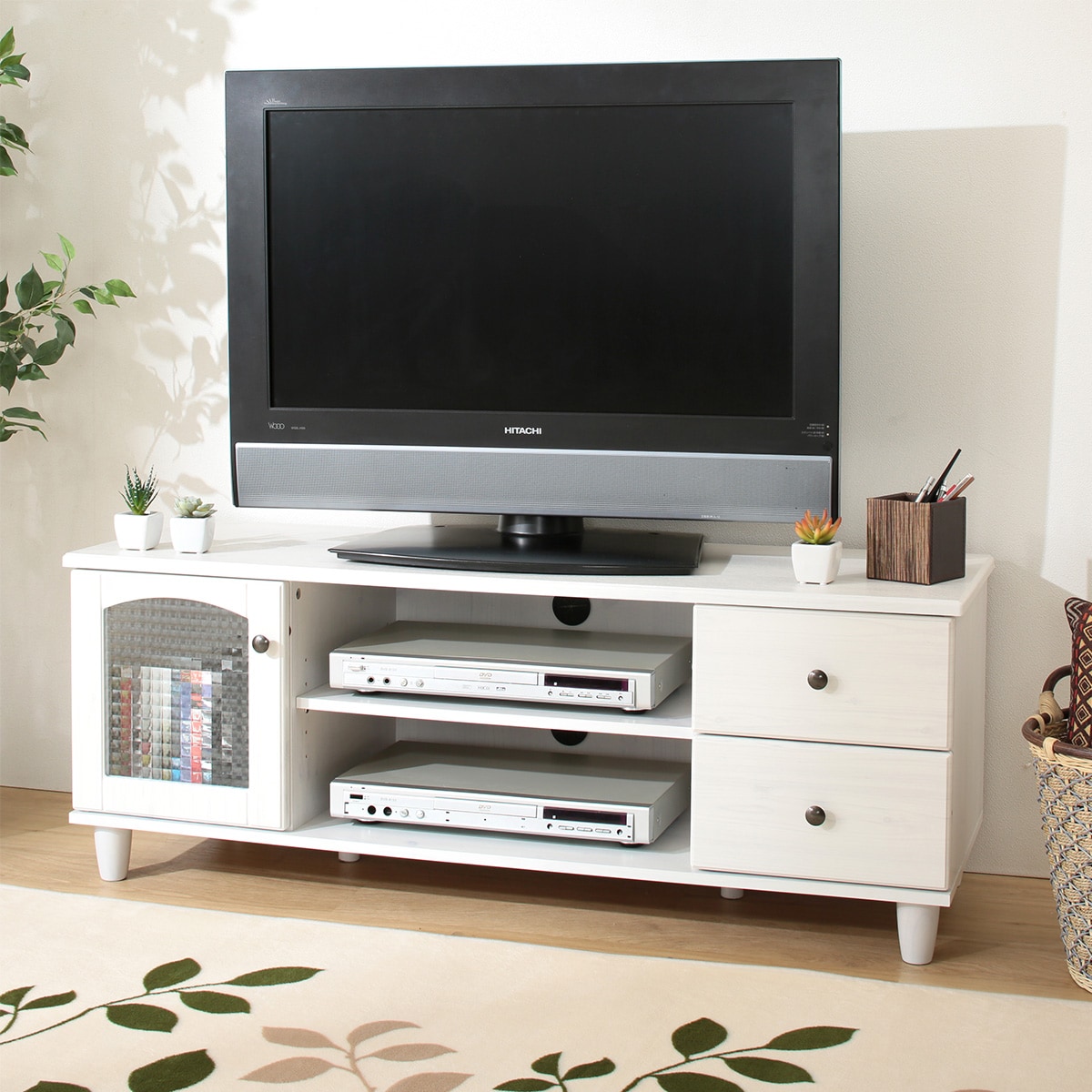 ニトリ テレビボード(フローリオ 47 WH) - 通販 | 家具とインテリアの