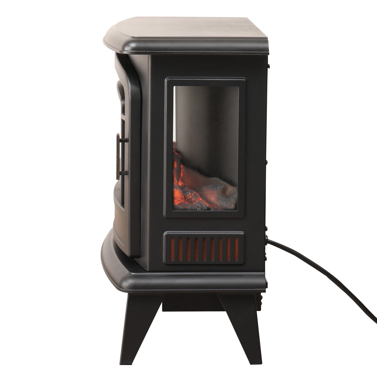 ミドルワイド暖炉型ファンヒーター(NI ブラック)通販 | ニトリネット
