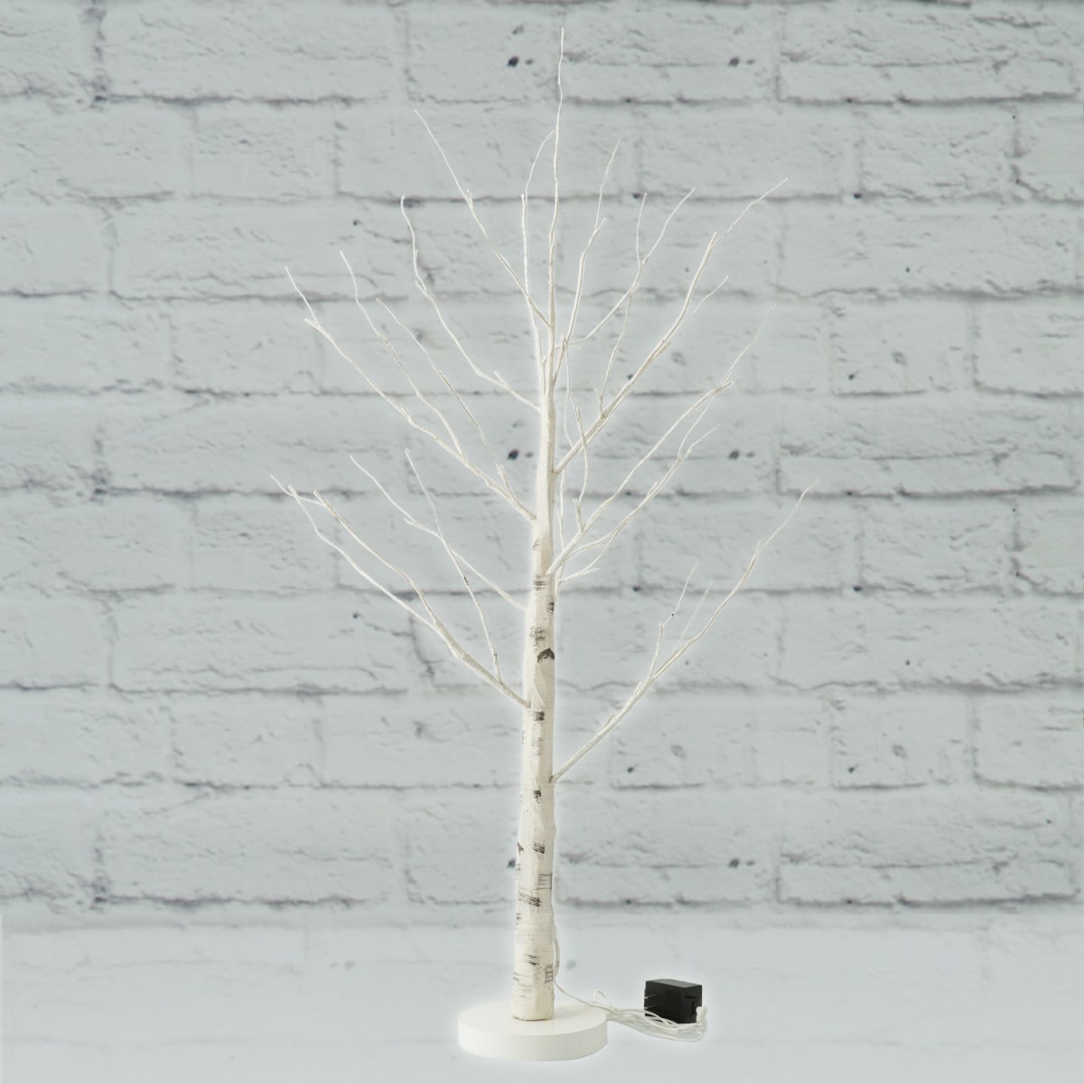 ニトリNITORI白樺ツリー120cm/クリスマスシラカバウッドホワイトLED